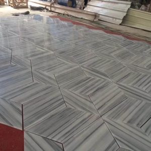 Equator Marmara White Marble Floor Tiles Pattern