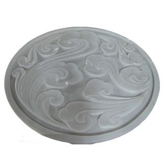 Lucky Cloud White Marble Carving