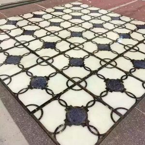 new marble floor waterjet design