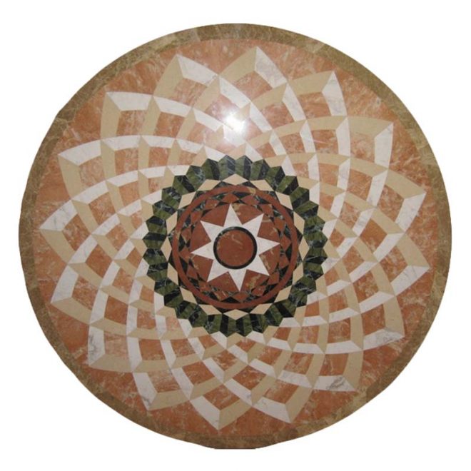 waterjet marble floor patterns